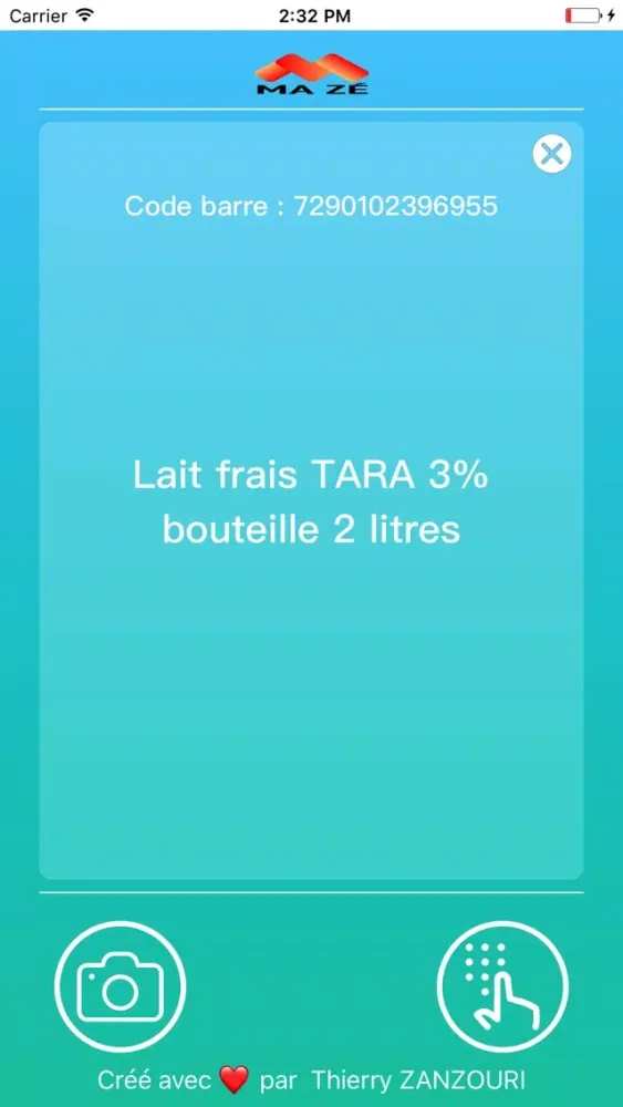 Capturas de tela do MA ZÉ ? C'est quoi ? Traducteur de produits