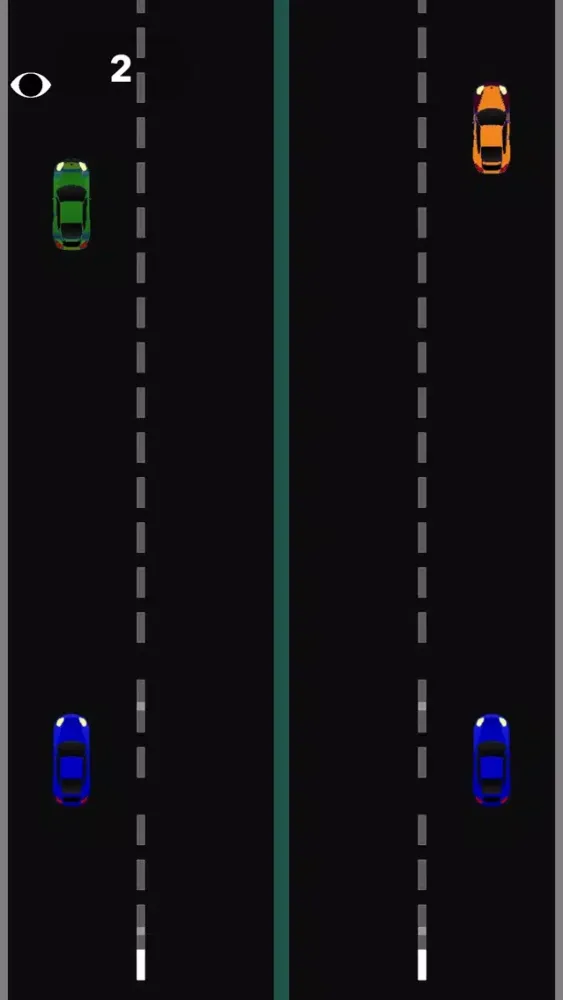 Captures d'écran de Crazy Cars: night ride