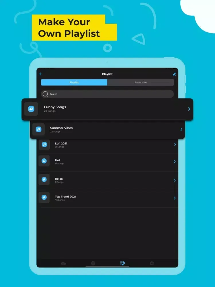 Offline Music - Cloud Music iPad  Ekran Görüntüleri