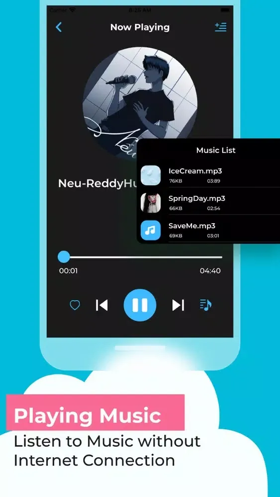 Offline Music - Cloud Music Ekran Görüntüleri