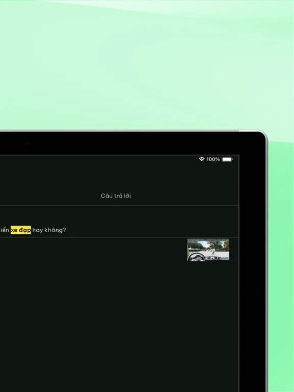 ภาพหน้าจอของ Ôn Thi Lái Xe - Ô Tô, Xe Máy iPad 