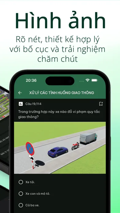 ภาพหน้าจอของ Ôn Thi Lái Xe - Ô Tô, Xe Máy