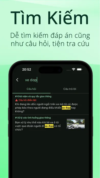 ภาพหน้าจอของ Ôn Thi Lái Xe - Ô Tô, Xe Máy