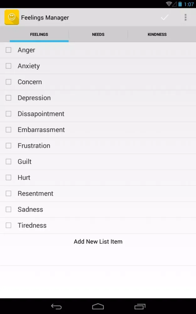 Manage Your Emotions應用截圖