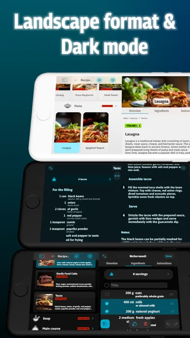 Tangkapan layar Recipe Keeper - Taste