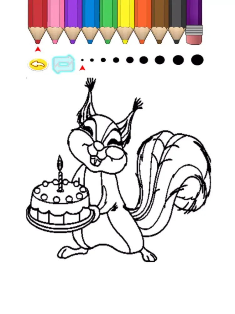 Kids Coloring Book - Kaname iPad  Ekran Görüntüleri