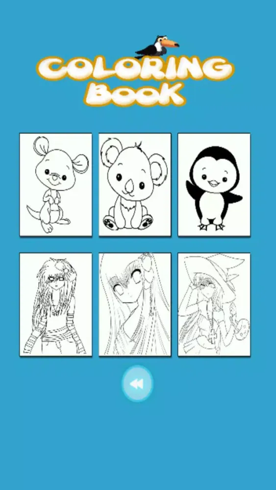 Capturas de tela do Kids Coloring Book - Nami