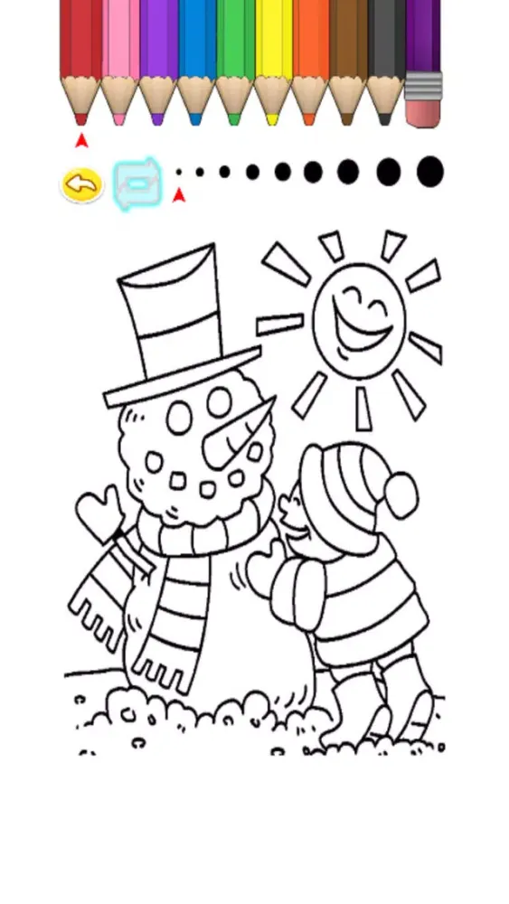 Capturas de tela do Kids Coloring Book - Nami