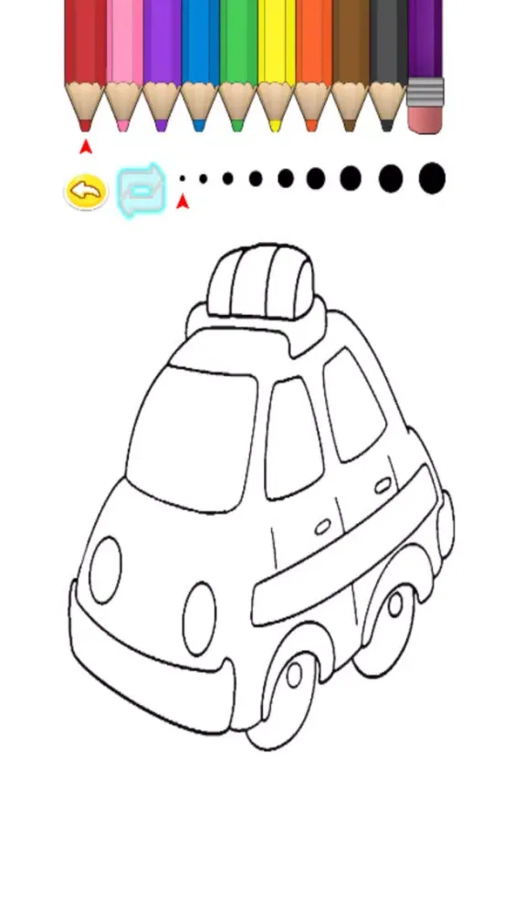 Zrzuty ekranu Kids Coloring Book - Nagisa