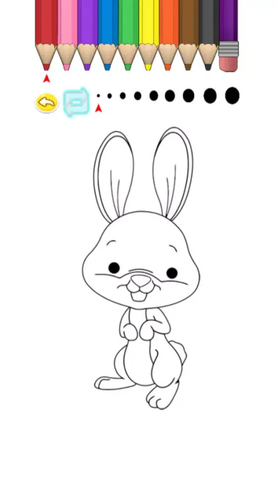 Zrzuty ekranu Kids Coloring Book - Nagisa