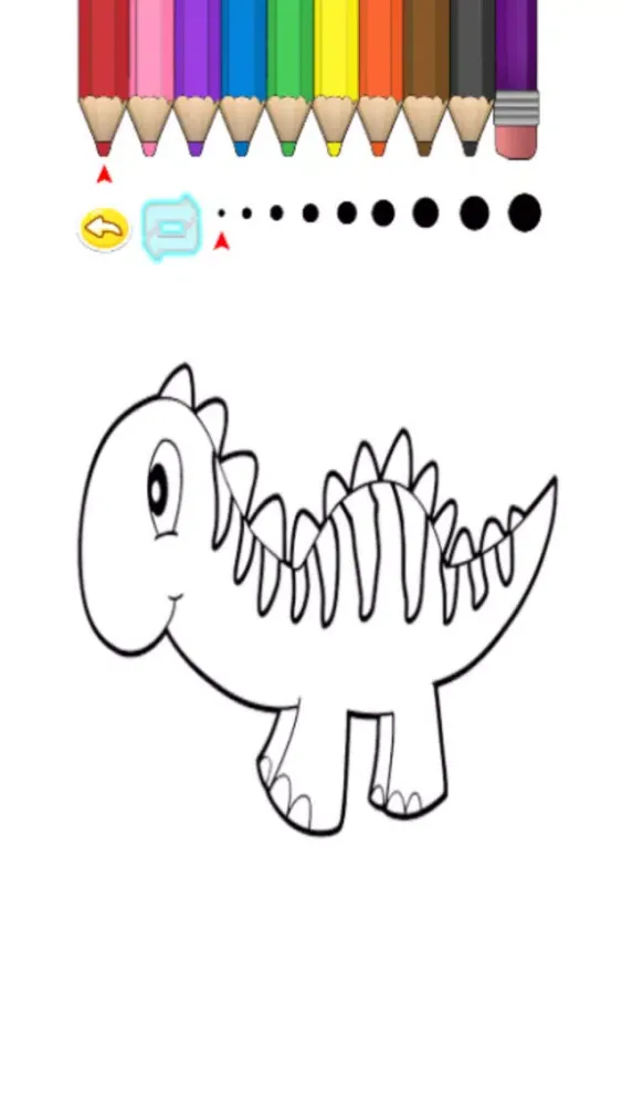 Zrzuty ekranu Kids Coloring Book - Sawatari