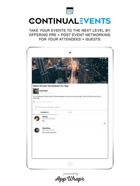 Continual iPad  سکرین شاٹس