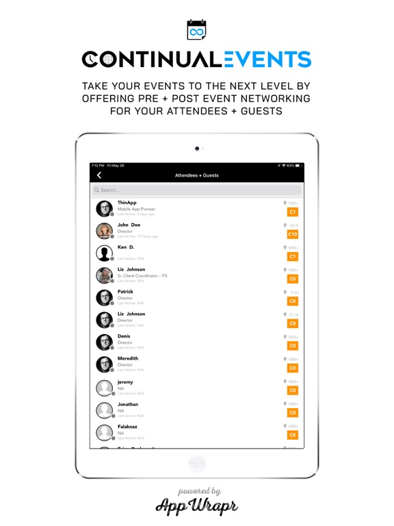 Continual iPad  سکرین شاٹس