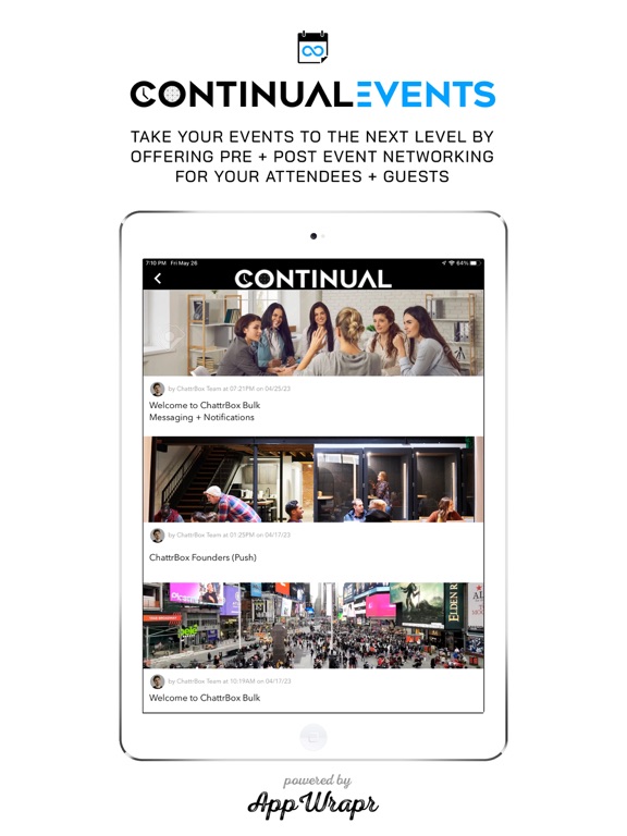 Continual iPad  سکرین شاٹس