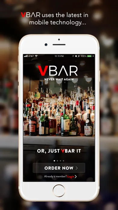 V-Bar - Order Bar Drinks Fast Screenshots