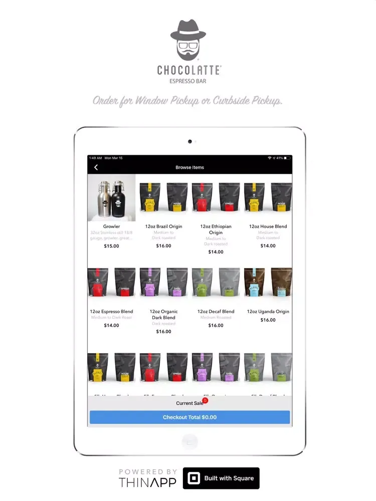 Chocolatte iPad  Screenshots