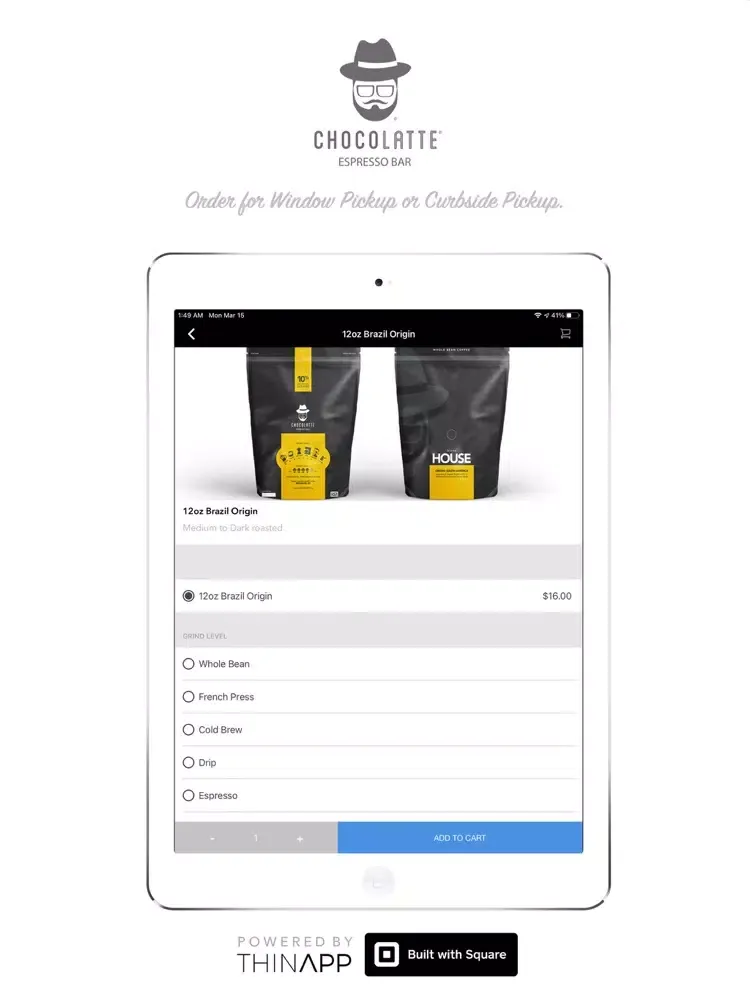 Chocolatte iPad  Screenshots