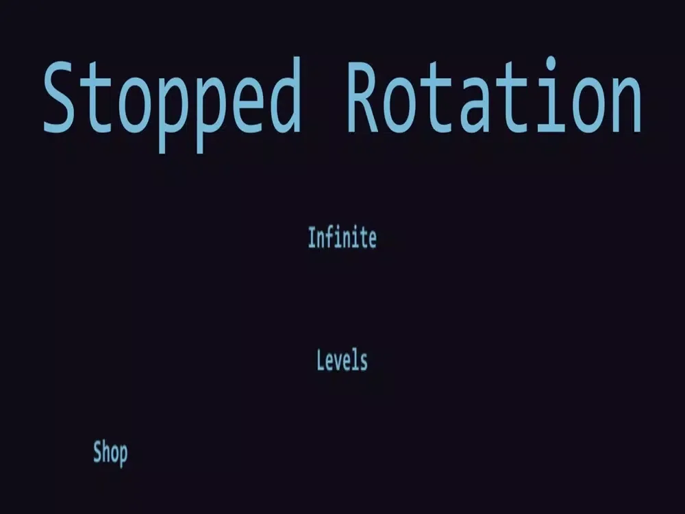 stopped rotation iPad  스크린샷