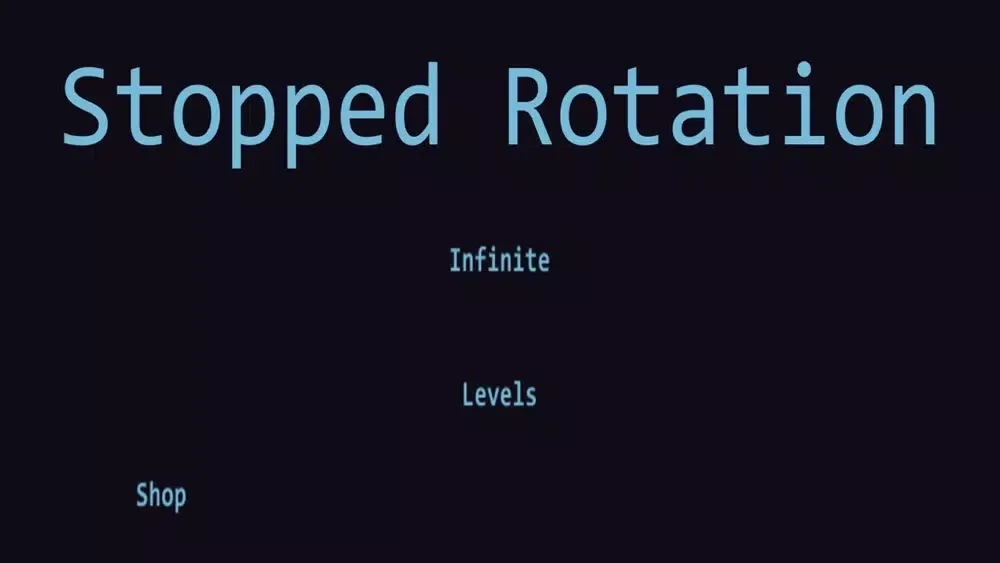 stopped rotation 스크린샷