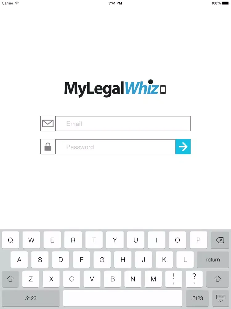 Скриншоты MyLegalWhiz Forms iPad 