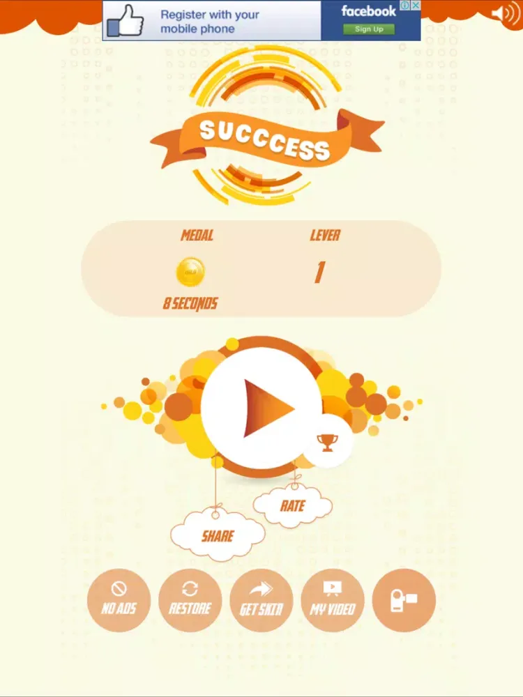 Colorful dot circle flip challenge 2 iPad  Ekran Görüntüleri
