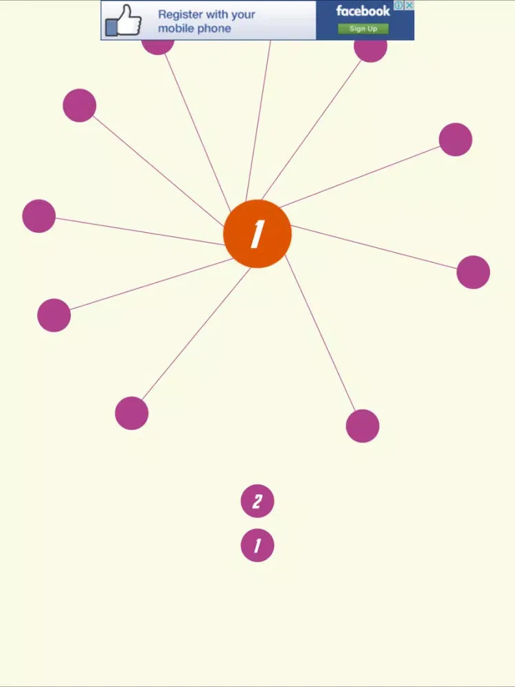 Colorful dot circle flip challenge 2 iPad  Ekran Görüntüleri