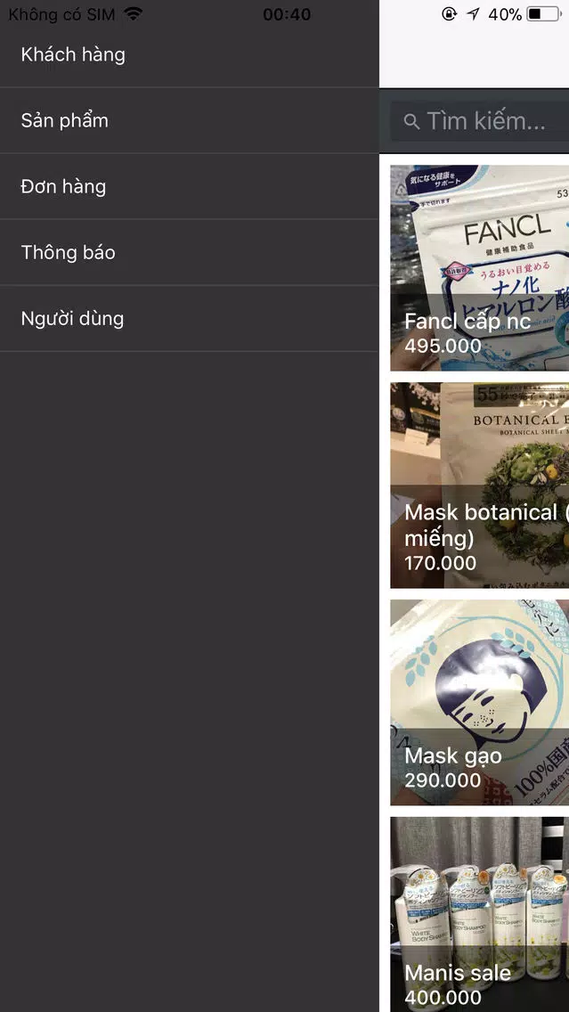 Capturas de pantalla de Linh CRM