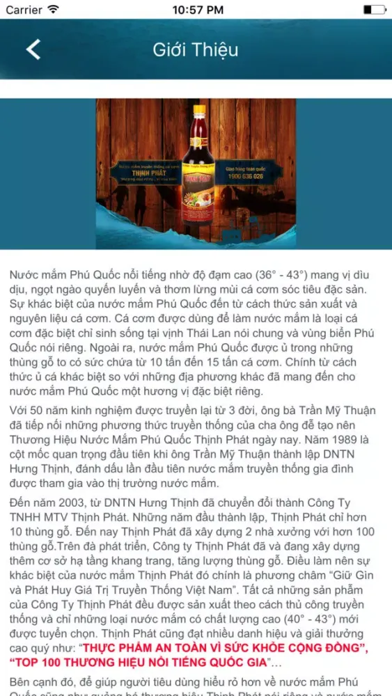 Thinh Phat Fish Sauce Ekran Görüntüleri