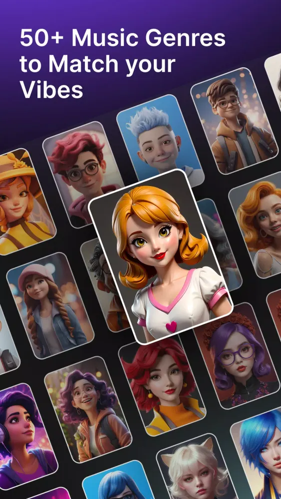 Screenshot di AI Tunes : Music & Cover Maker