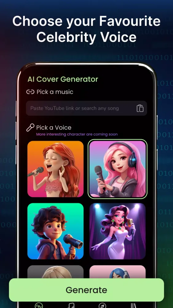 Screenshot di AI Tunes : Music & Cover Maker