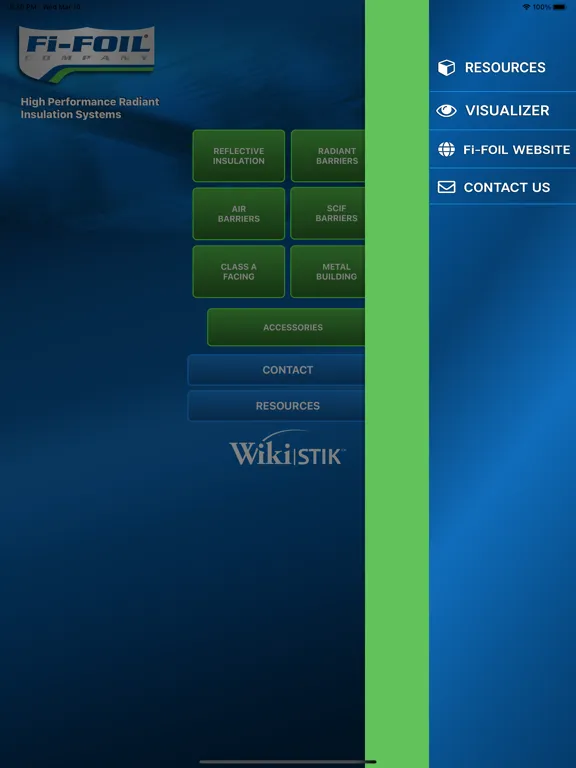 Fi-Foil WikiStik iPad  スクリーンショット