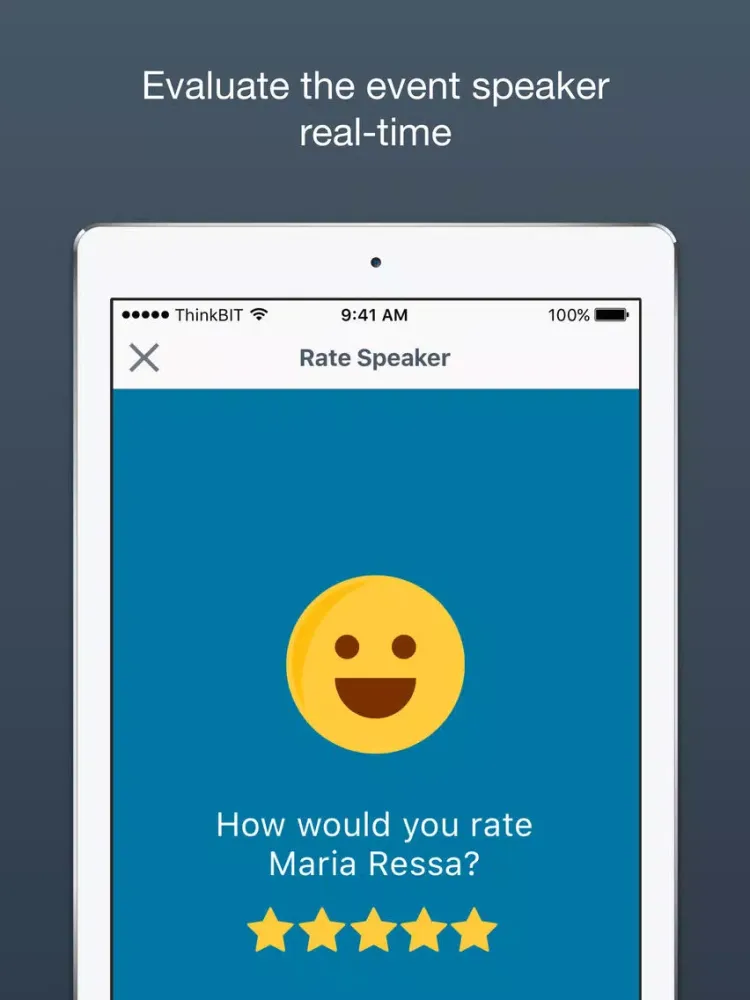 Ảnh chụp màn hình của Rappler ThinkPH 2017 iPad 
