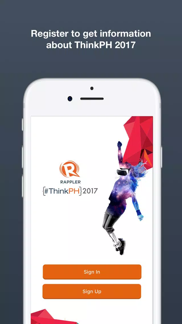 Zrzuty ekranu Rappler ThinkPH 2017