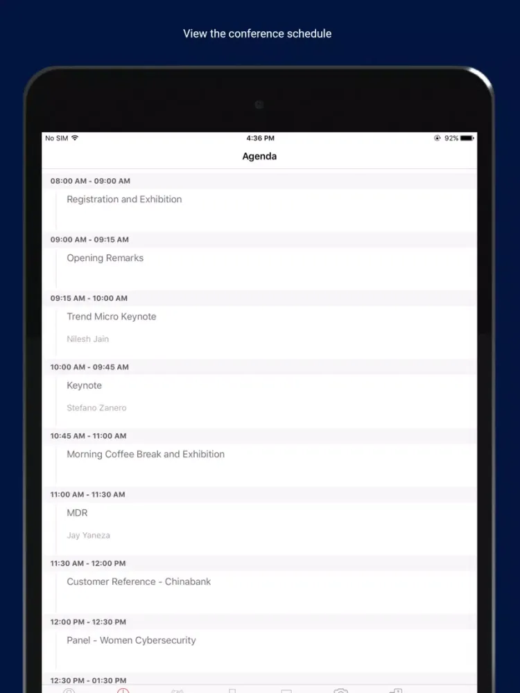 Security Trends 2019 iPad  سکرین شاٹس