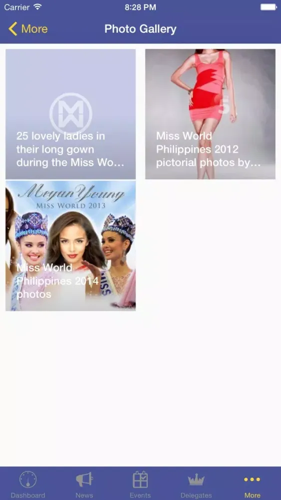 Tangkapan layar Miss World Philippines