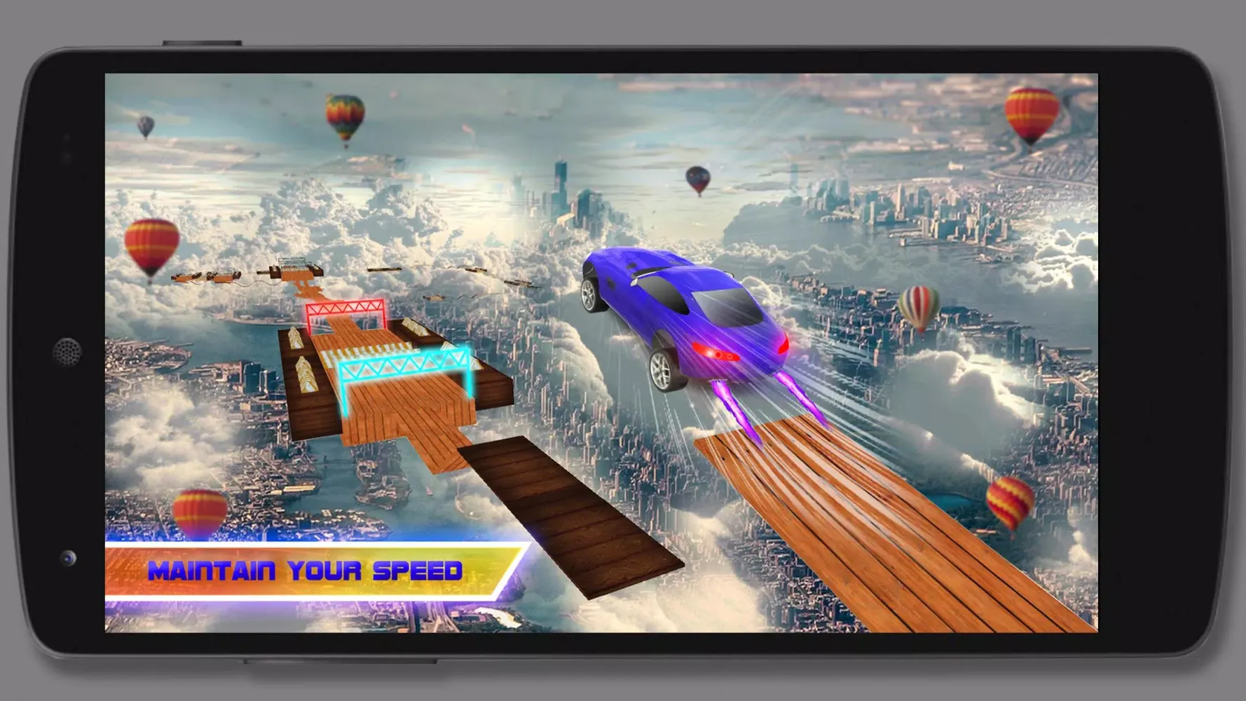 Mega Ramp Car Stunt Races Game Screenshots