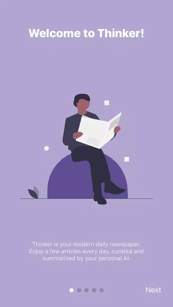 Thinker App Screenshots