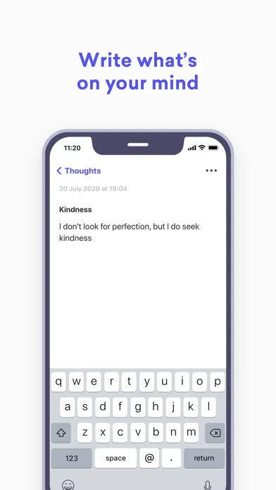 Think App: Share your thoughts Screenshots