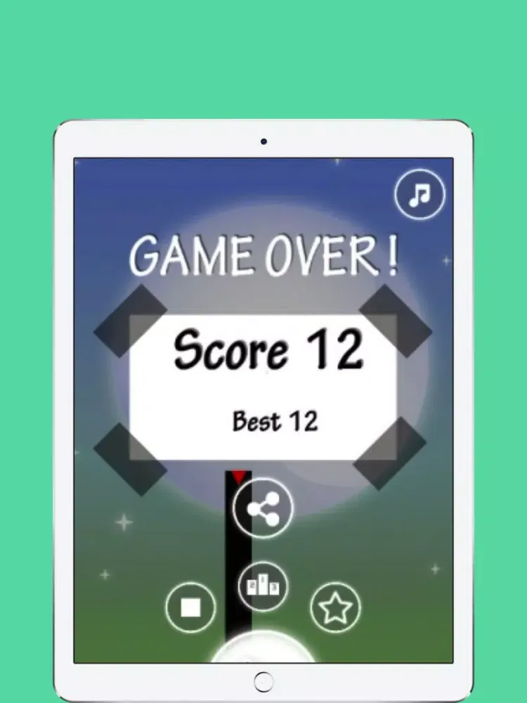 Retro Ninja Jump and Bounce iPad 應用截圖
