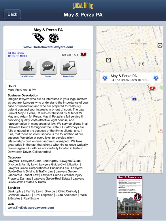 تصاویر LocalBook Yellow Pages iPad 