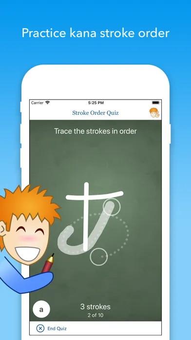 Ảnh chụp màn hình của iKana - Hiragana and Katakana