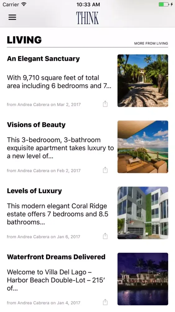 THINK Magazines سکرین شاٹس