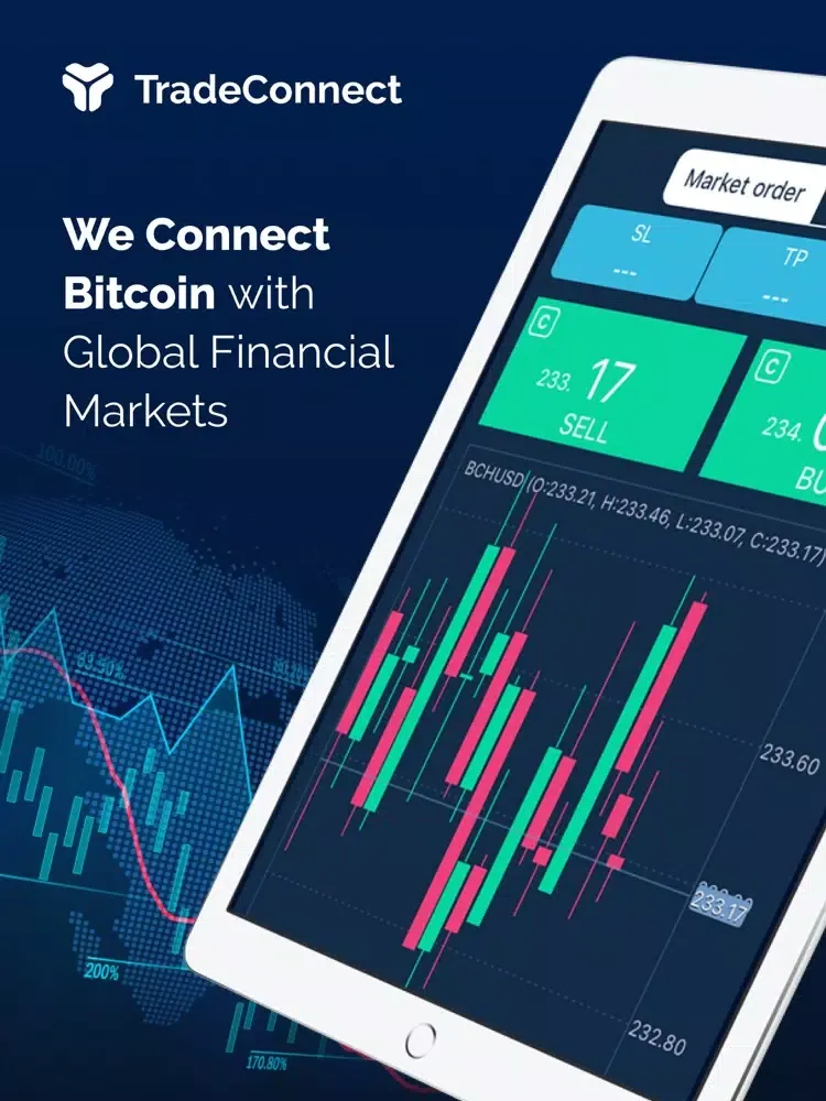 Ảnh chụp màn hình của TradeConnect (Bitcoin Trading) iPad 
