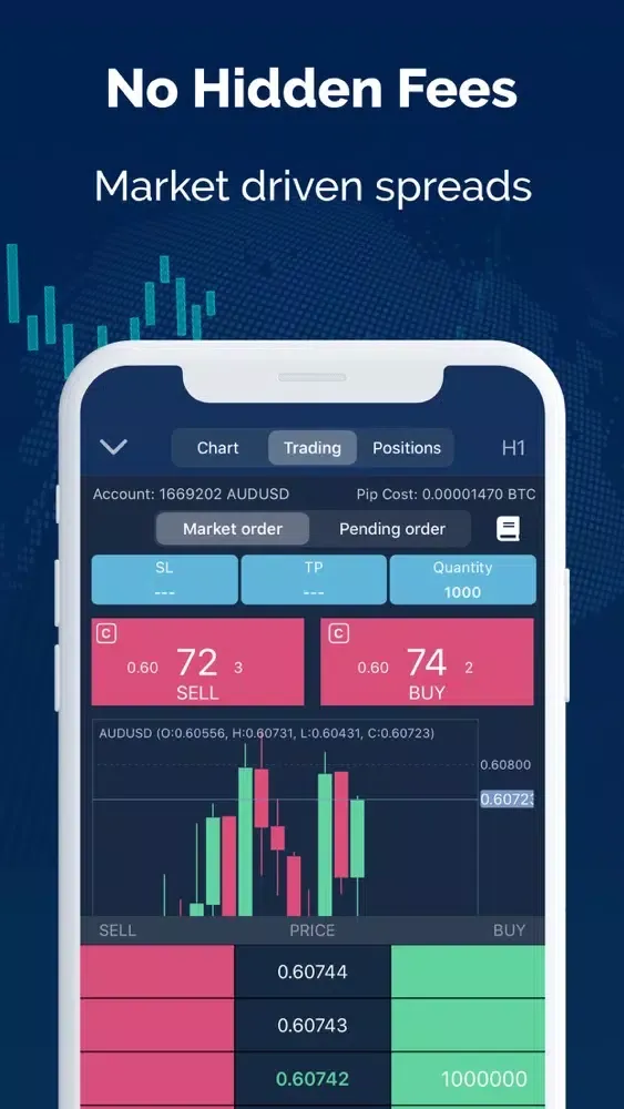Ảnh chụp màn hình của TradeConnect (Bitcoin Trading)