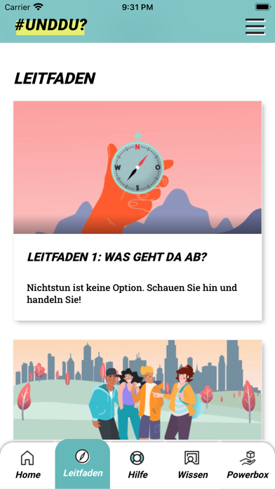 Screenshot di #UNDDU? Fachkräfte