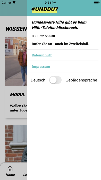 Screenshot di #UNDDU? Fachkräfte