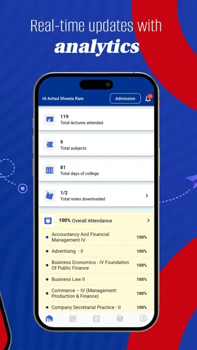 Teach Us App: Student & Parent Screenshots