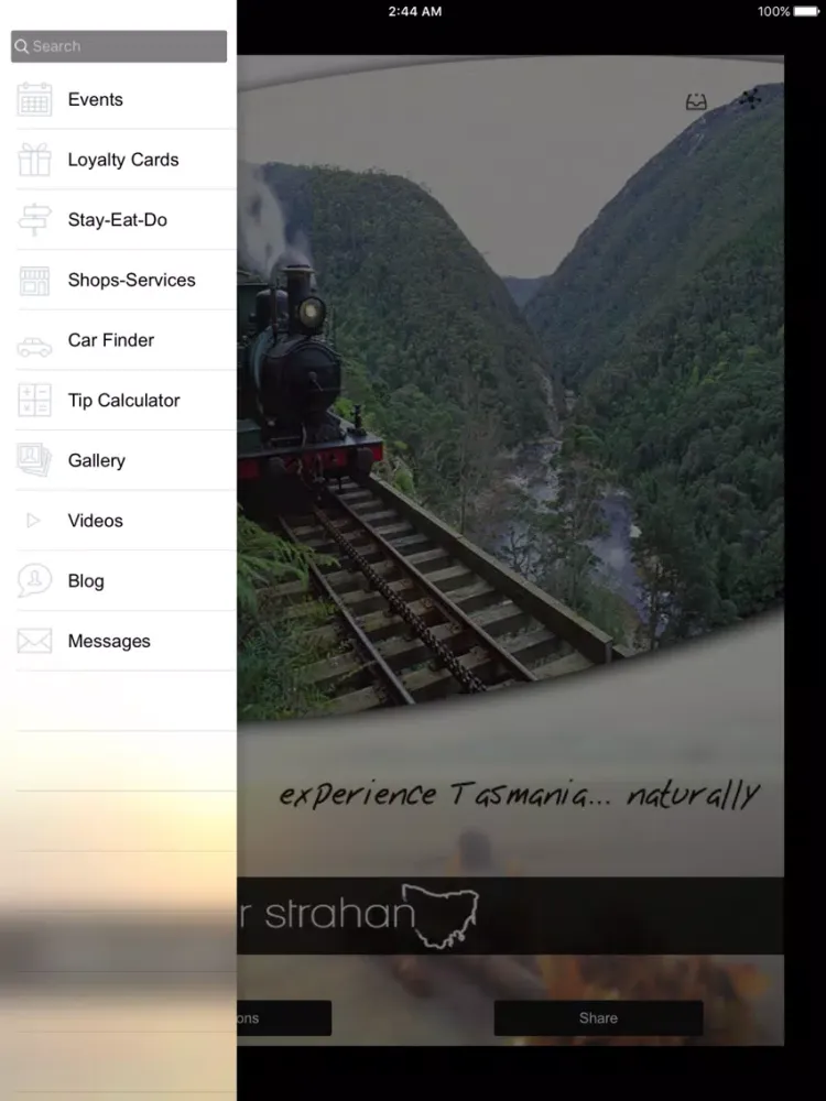 Discover Strahan iPad  スクリーンショット