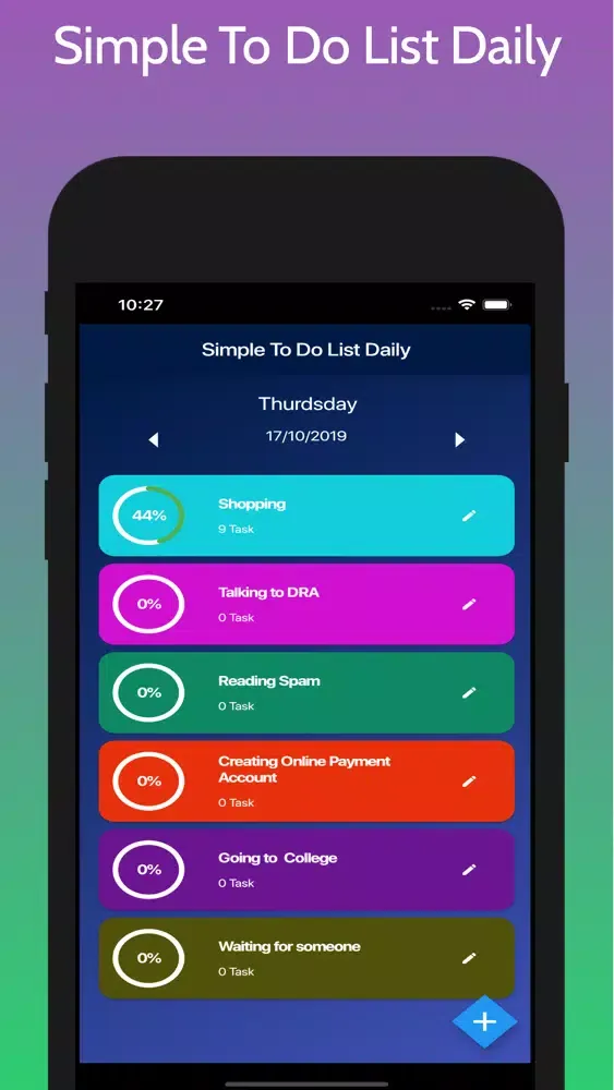 Simple ToDo List Daily Ekran Görüntüleri