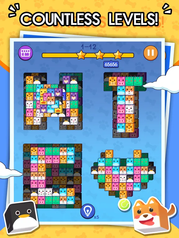 Скриншоты Happy Tile - Match & Puzzle iPad 